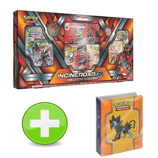 Pokemon Incineroar GX Premium Collection Trading Card Game New Sealed
